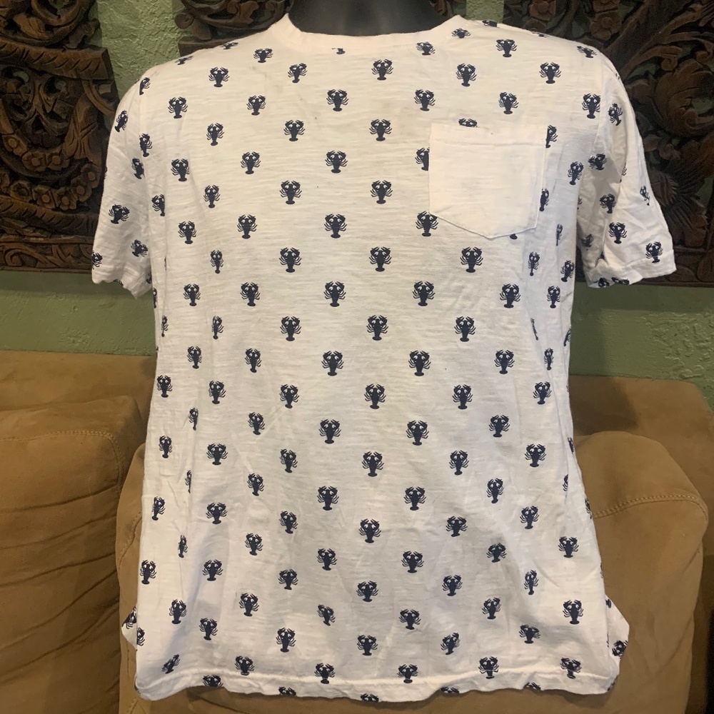 Hudson and barrow Lobster theme t shirt